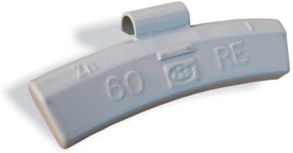 RE7-60 Vyvažovacie závažie 60g šedé